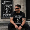 Warning There Are A Lot Of People To Mess With I'm The One You May Wanna Skip T-Shirt – Funny Sarcastic Quote Unisex Cotton Tee