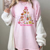 "Tis The Season Mexican Christmas Tree T-Shirt" - Tamales Pan Dulce Holiday Tee, Festive Latinx Christmas Apparel, Unique Foodie Xmas Gift