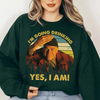 Charlie Hunnam as Ed Gein Sweatshirt by Dog Mom Hat