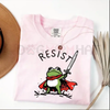Comfort Colors® Anti-ICE Frog Tee – Portland Activist RESIST Shirt by Dog Mom Hat