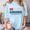 "Red White & Blueberries" Charlie Kirk T-Shirt - 1993-2025 Memorial Freedom Tee, TPUSA Apparel