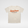 STICKY FINGERS TEE - VINTAGE CREAM by LITTLE RAD THINGS