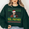 Ed Gein True Crime History Pullover – "Yes Mother" Horror Tribute Sweatshirt by Dog Mom Hat
