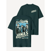 Retro Greetings from New Jersey City Tee – Postcard Style T-Shirt by Dog Mom Hat