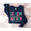 12 New Chapters 365 New Chances Sweatshirt by Dog Mom Hat