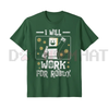 "I Will Work For Robux" T-Shirt by Dog Mom Hat