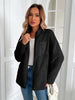 Winter Warm Zip Up Long Sleeve Jacket Fuzzy Cozy & Stylish Jacket Cold-Weather Essential Outdoor Jacket by Stevvex