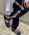 Bow Line Terry Casual Sweatpants