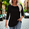 Women's 3-Pack 3 4 Sleeve Tunic Tops by FitiqueFit