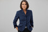 Women’s Color-Block Woolen Jacket – Multi-Button Casual Elegant Coat by FitiqueFit