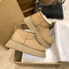 Women’s Muffin Thick Sole Snow Boots – Warm Outdoor Winter Boots by FitiqueFit