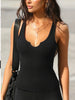 Notched Wide Strap Tank