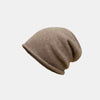 Women’s Stacking Beanie Hat – Soft Curling Knit Hat for Autumn & Winter by FitiqueFit