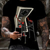 Game Controller Graphic Shirt for Men – Plus Size Streetwear Tee by FitiqueFit