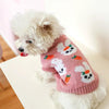 Bowknot Dog Clothes Cat Costume Hollow Knit Dog Sweater by My Store