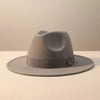 Wide Brim Bell Crown Wool Hat – Unisex Sun & Warmth Hat by FitiqueFit