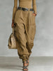 Women’s High-Waist Loose Fit Wide-Leg Casual Trousers by FitiqueFit