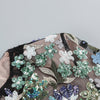 New Sequined Embroidered Round-neck Long-sleeved Dress Hip Skirt For Women