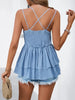 Devine Layered Double Spaghetti Straps Cami by Wild and Free Boutique