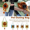 Soft Pet Carriers Lion Design Portable Breathable Bag Cat Dog Carrier Bags Outgoing Travel Pets Handbag With Safety Zippers by My Store