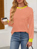 Striped Long Sleeve Casual T-Shirt by Simply Love