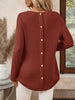 Plus Size Casual Waffle Knit Long Sleeve T-Shirt by Simply Love