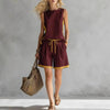 Solid Color Loose Casual Vest and Shorts Set by FitiqueFit