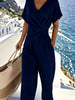 Women's Loose Irregular Short-Sleeve Two-Piece Set by FitiqueFit