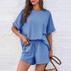 👕 Oversized T-Shirt & Drawstring Shorts Set – Ultimate Casual Comfort by FitiqueFit