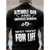 Men's Casual Letter Print T-Shirt – Soft Polyester Crew Neck Tee, All Seasons Style by Dog Mom Hat