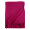 New Solid Color Wool Long Beard Warm Tassel Scarf Thick