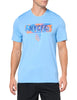 adidas Mens Size Short Sleeve Pre-Game T-Shirt Bahia Light Blue/New York City Fc XX-Large Tall by EasyOptionXY