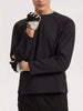 Men's Plus Size Long Sleeve Performance Active T-Shirt by Simply Love