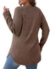 Ribbed Knit Long Sleeve T-Shirt by Simply Love