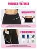 3-Pack High-Waisted Biker Yoga Shorts by FitiqueFit