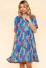 Johnny Collar Babydoll Dress with Side Pockets – Babydoll Dress, Johnny Collar Dress, Pocketed Dress, Button Down Dress, Relaxed Fit Dress by Stevvex