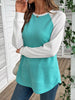 Waffle Knit Raglan Sleeve T-Shirt by Wild and Free Boutique