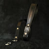 The ''Eros'' leash all Black by Bestia Dog Gear