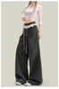 Women’s Vintage Lace Panel Casual Pants by FitiqueFit