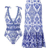 Ethnic Style One-piece Swimsuit For Women Beach Suit by FitiqueFit