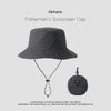 Wide-Brim UV Protection Nylon Sun Hat – Breathable Outdoor Hat for Women & Men by FitiqueFit