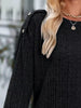 Boat Neck Ribbed Knit T-Shirt by Simply Love