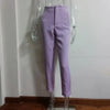 Women's High-Waisted Straight Leg Pants by FitiqueFit
