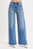 RISEN High Rise Wide Leg Jeans Plus Size