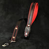 The "Eros" leash black & red by Bestia Dog Gear