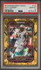 Graded 2023 Panini Prizm Draft Picks Zay Flowers #143 Gold Ice Rookie RC Football Card PSA 10 Gem Mint