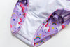 3-16Y Cartoon Two-piece Girls Swimwear Ruffle Swimsuit Bikini Set One Shoulder Beachwear Princess Two Piece Bathing Suit Children Swimwear Girls Swimsuit Bikini Set by Stevvex