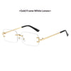 Frameless Rimless Sunglasses – Elegant Western Style by FitiqueFit