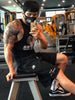 Men's Plus Size Graphic Drawstring Active Shorts