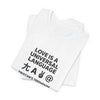 Love is a Universal Language – T Shirt by Tristan’s Treehouse
